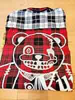 USJ限定　ハミクマダンサー　チェックシャツ USJ限定 ハミクマダンサー チェックシャツ フリーサイズ｜Yahoo